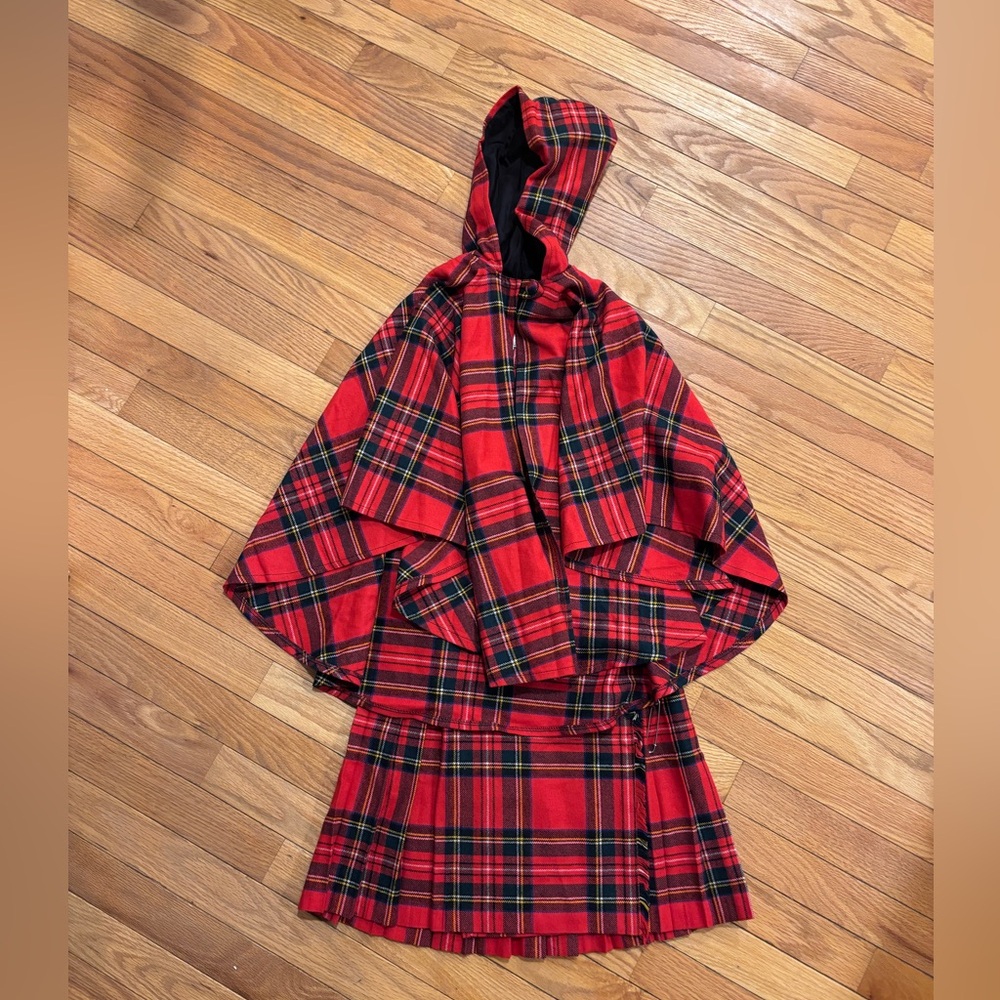 Vintage Iriah cape and skirt set-